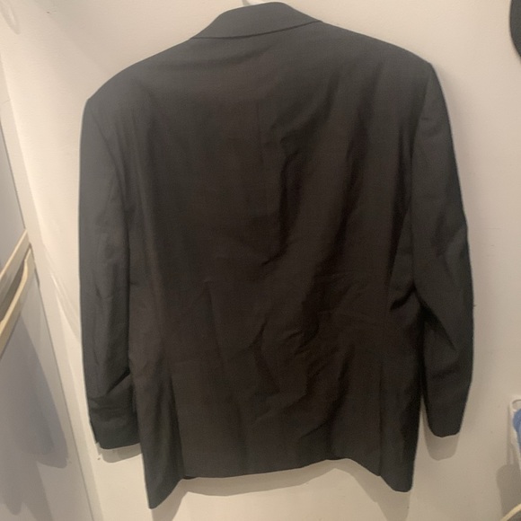 Stunning Calvin Klein Charcoal Grey Wool Suit Jacket Very Sharp 42R slim fit 🔥 - Picture 5 of 5